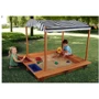 Игровой домик KidKraft Outdoor Sandbox with Canopy (00165): Производитель KidKraft