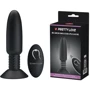 Анальная пробка Pretty Love Beaded For Extra Pleasure с риминг-эффектом и ДУ, BI-040073W