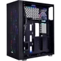 Корпус QUBE TITAN ARGB Black (TITAN_AJ88ARGB): Матеріал передній панелі сталь