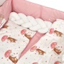 Комплект постельного белья Twins Fluffy Puffy Umbrella пудра (4076-TFP-24U): Размер для кроваток 120x60см