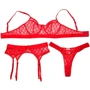 Эротический комплект NDS S19103IRD Red (M, L, ХL) (23685)