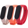 Ремешок TPU Case Orange/Pink Sand/Red for Xiaomi Mi Smart Band 3/4