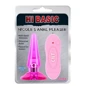 Анальный плаг с вибрацией NICOLE'S Anal Pleaser - Pink, 291322