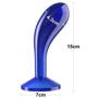 Анальная пробка LoveToy Flawless Clear Anal Plug 6" Blue