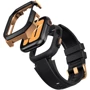 Аксессуар для Watch Fluororuuber with Stainless Stell Case Black/Gold (FLS181117) for Apple Watch 44/45/49mm Ultra фото 13