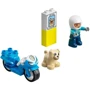 Конструктор LEGO DUPLO Town Полицейский мотоцикл 5 деталей (10967): Рекомендуемый возраст 2+