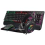 Комплект проводной GamePro GS1252 (клавиатура мышь и наушники)