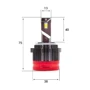Комплект светодиодные ламп Infolight S2 H7 VW 60W: Цветовая температура, K 6500