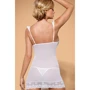 Комплект Obsessive Julitta chemise white, XXL