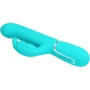 Вибратор с поступательным движением LYBAILE Pretty Love Coale Тurquoise (BW-500013-1)