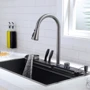 Кухонна мийка Lefton Workstation Kitchen Sink Set Digital Temperature Display KS2205 (SK019-G): Габарити чаші (ШxГxВ), см 70x35x23
