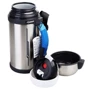 Термос Zojirushi SF-CC15XA 1.5 л (складаная ручка+ремешок) серебристый (4974305196118): Объем, л 1.5