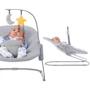 Шезлонг-качалка Kinderkraft Calmee Grey (KBCALM00GRY0000) фото 9