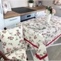 Скатерть Прованс Глория Роза с кантом 136х136см (14644)