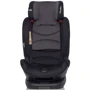Автокресло EasyGo Convert izofix 0-36 9024-ECis-13 Iron, черный: Материалы обшивки текстиль