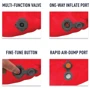 Надувний килимок Comfort Plus Insulated Mat 2020 201 х 64 х 6.3 см Red від Sea to Summit (STS AMCPINS_L): Зовнішній матеріал 30/40D Nylon