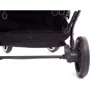 Прогулочная коляска для двойни Baby Monsters Easy Twin Зеленая (черное шасси) (BMT3.0S-10002_012): Ширина шасси 65 см