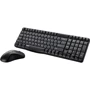 Комплект бездротовий RAPOO X1800 Wireless Optical Combo Black: Підключення бездротове