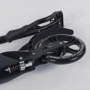 Самокат алюмінієвий Best Scooter з PU колесами, 2 аммортизаторами Black / White (92089): Тип гальма ножний