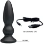 Анальный стимулятор с вибрацией и пультом ДУ - MR PLAY Super Power, BI-040086W-MR