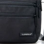 Мужская сумка через плечо Lanpad черная (33069): Пол Мужской