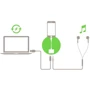 Адаптер Belkin Lightning to 3.5mm + Lightning White (F8J212btWHT) фото 6