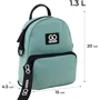 Мини рюкзак-сумка GoPack Education Teens 181XXS-2 мятный (GO24-181XXS-2) фото 11