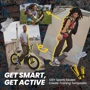 Смарт-часы Amazfit Active Edge Midnight Pulse: Фитнес-функции GPS-модуль, Подсчет калорий, Пульсометр, Умный будильник, Шагомер, Пульсоксиметр