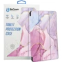 Аксесуар для планшетних ПК BeCover Soft Edge TPU з Pencil Mount Pink Marble для Xiaomi Redmi Pad SE 8.7 (712576)