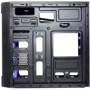 Корпус QUBE QB20A_WBNU3 Black: Форм-фактор материнської плати ATX / Micro-ATX / Mini-ITX