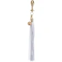 Анальная пробка LOCKINK Sevanda White Pony-Tail Anal Pear-shape Plug