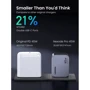 Зарядний пристрій Ugreen Wall Charger X707 USB-C+USB-C GaN 45W Space Gray (35008): Тип сетевое