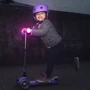 Самокат Micro Mini Deluxe Magic - Фіолетовий (до 50 кг, 3-х колісний, світло) MMD129: Конструкція рами цільна