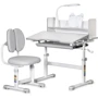 Комплект меблів ErgoKids стіл + стілець + полиця + лампа BD-24 Gray (арт. BD-24 G)
