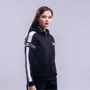 Спортивная толстовка Peak FWA01028-BLA 48 черная с капюшоном на молнии: Сезон Демисезон