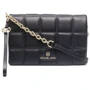 Женская сумка через плечо Michael Kors Jet Set Charm Sm 2in1 Pouch Xbody черная (32H0GT9C5L001)