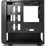 Корпус Tecware Nova M Black (TWCA-NOVAM-BK): Материал передней панели пластик и металл