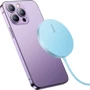 Зарядний пристрій Baseus Wireless Charger MagSafe Simple Mini3 Magnetic 15W Blue (CCJJ040303) для iPhone 16 I 15 I 14 I 13 I 12 series: Тип бездротове