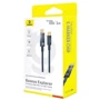 Кабель Baseus Cable USB-C to USB-C Explorer Series Auto Power-Off 100W 1m Black (P10319703111-00) фото 6