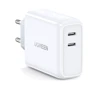 Зарядное устройство Ugreen Wall Charger 2xUSB-C CD199 36W White (70264)