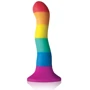 Фаллоимитатор Colours - Pride Edition - 6" Wave Dildo - Rainbow 15.2х3.2 см