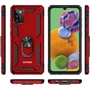 Чехол для телефонов Mobile Case Shockproof Serge Magnetic Ring Red for Samsung A415 Galaxy A41: Тип накладка на заднюю часть