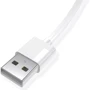 Кабель T-PHOX USB Cable to Lightning Nets 30cm White (T-L801 White): Довжина 0,3 м