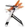 Стульчик для кормления Peg-Perego Siesta Follow Me Lucent изысканный шотландский белый (IH03000002BL46PP): Материал пластик