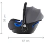 Автокресло BRITAX-ROMER BABY-SAFE2 i-SIZE Cool Flow – Black (2000032890) фото 5