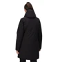 Куртка Regatta Womens Yewbank (RWP340-800) 42 черная зимняя с капюшоном: Длина рукава Длинный