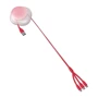 Кабель Baseus USB Cable to Lightning/microUSB/USB-C Lets Go Little Reunion Adjustable 3A 85cm Red (CAMLT-TY09): Длина 0.85 м