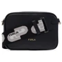 Жіноча сумка крос боді Furla Real Mini Camera Case чорна (WB00243W64000O6000)