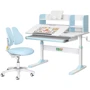 Комплект парта Ergokids TH-330 Light Blue + кресло Evo-kids Mio Lite KBL (арт.TH-330 W/Z+ Y-208 KBL)