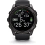 Смарт-часы Garmin Fenix 8 AMOLED 51mm Sapphire Carbon Grey DLC with Black/Pebble Grey Silicone Band (010-02905-21): Стандарт защиты 10 ATM